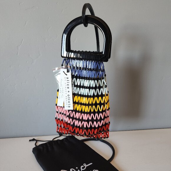 Alice & Olivia Beaded Bag "NEW" - Picture 8 of 13